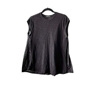 ATM Anthony Thomas Mixed Media Tank Top